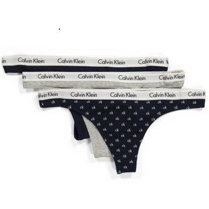 NWT Calvin Klein 3 pack thong panties L MSRP $33